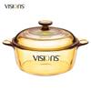 Прозрачный стеклянный горшок Corning VISIONS 1,25 л