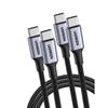 UGREEN USB Type C Cable PD Compatible 100W/5A Super Fast Charging USB C To USB C Disconnection Prevention Compatible with Type-c Models Such As iPhone