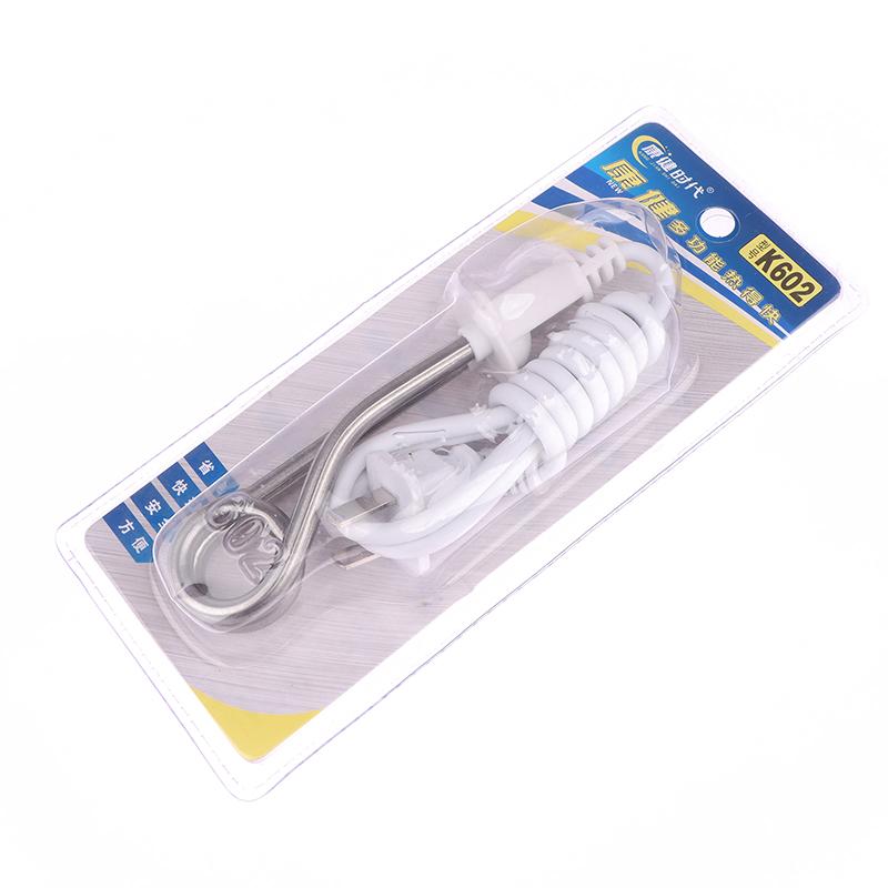 Electric Heater Element Mini Boiler Hot Water Coffee Immersion Travel Use 290W Us Plug