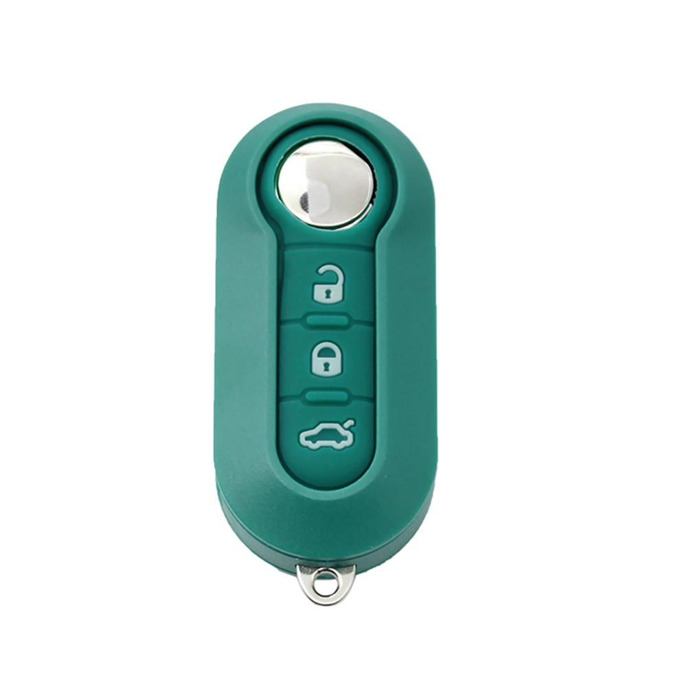 Cocolockey 3 Buttons Flip Remote Key Shell for FIAT 500 Bravo Croma Doblo Ducato Fiorino Linea Panda Grande Punto Scudo