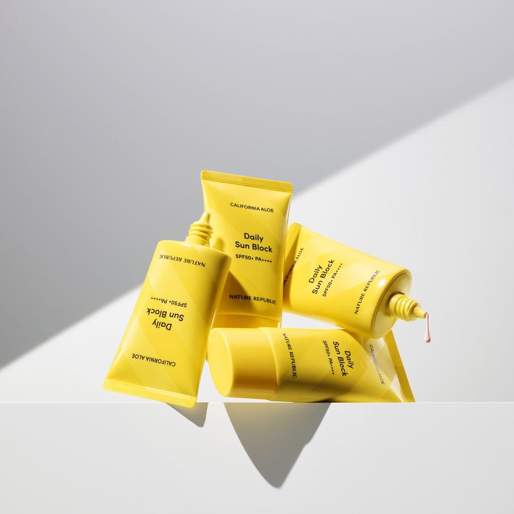 Nature Republic 57 мл 1+1 Ежедневный солнцезащитный крем с калифорнийским алоэ SPF50+ PA++++