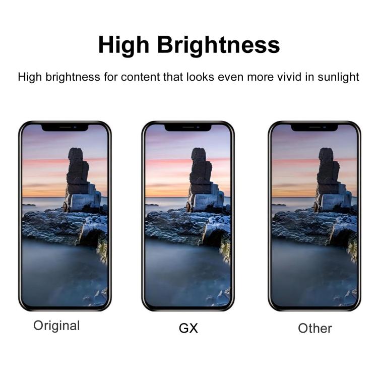 GX Жесткий OLED-экран для iPhone 15