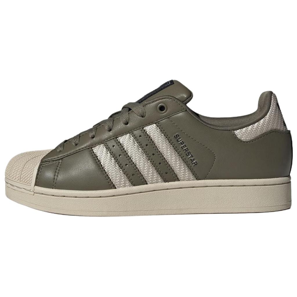 Adidas Superstar 2 Dark Khaki Unisex Sneakers Green Medium-Dark-Khaki Bliss JQ3181