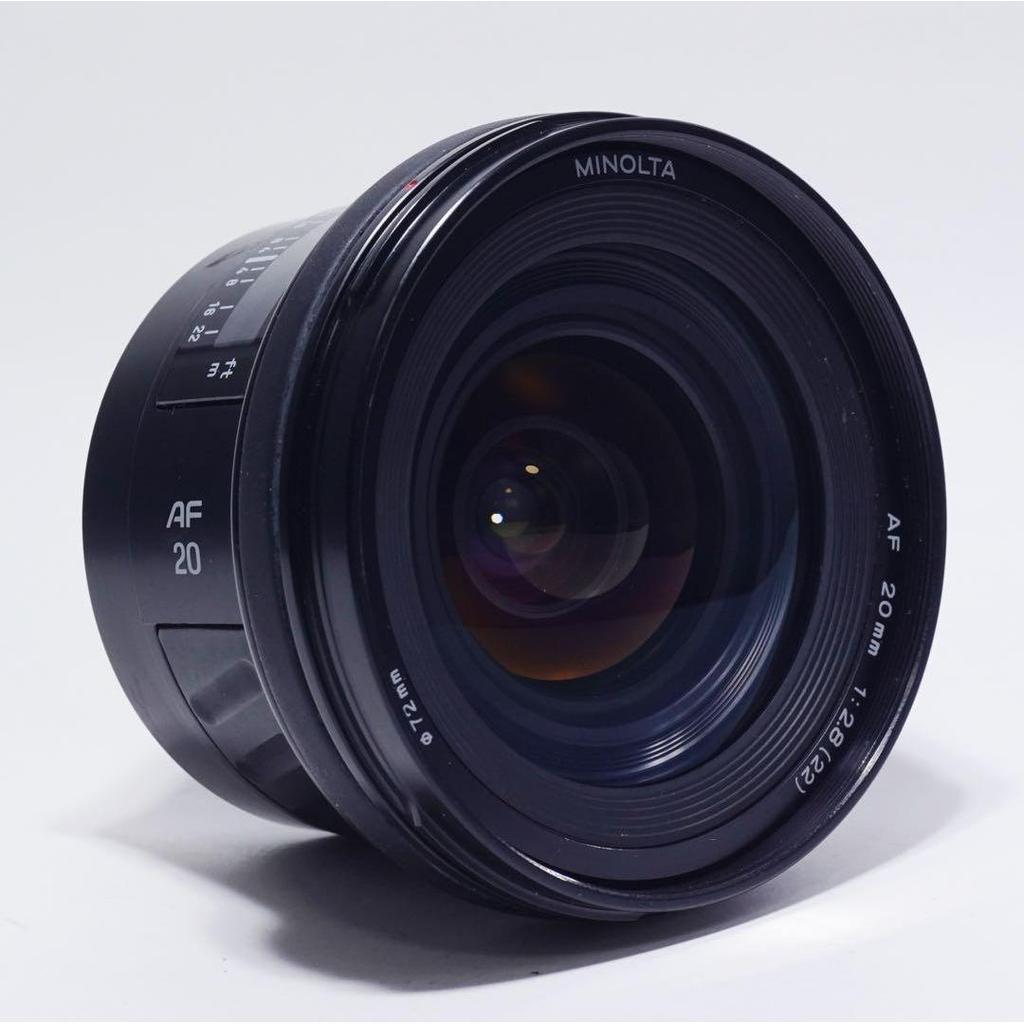 Б/у Хорошее состояние Minolta AF 20mm f2.8 новая широкоугольная светосильная линза с фиксированным фокусным расстоянием