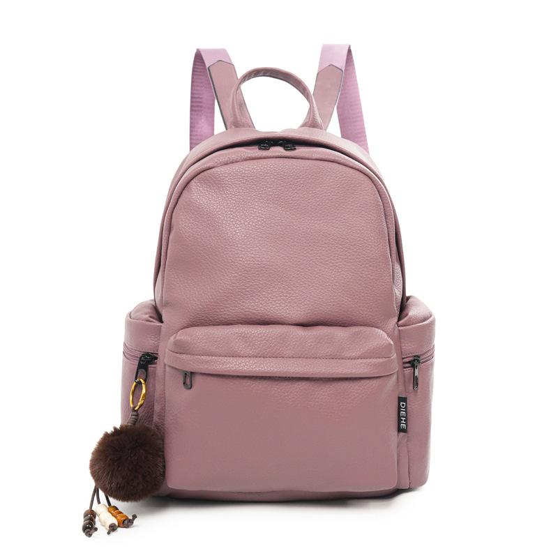 Школьная сумкаYX женский рюкзак commuter travel backpack большой вместимости модный тренд женская сумка мягкая кожа pu сумка тренд