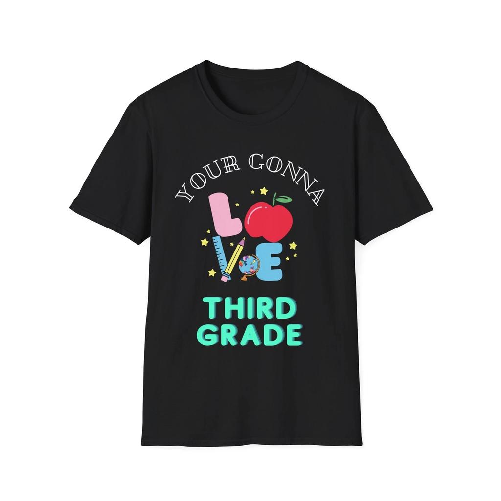 Third Grade T shirt, Teacher Gift, Back to School Apparel, Classroom Shirt
