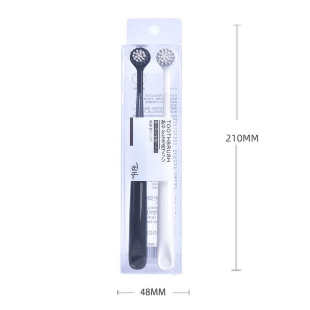 Health Cleaner Ultra Fine Adult Tooth Brush Oral Care Brush Couple Toothbrush Oral Hygiene Tool