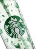 Starbucks Green Wilderness Collection Glass Straw Tumbler