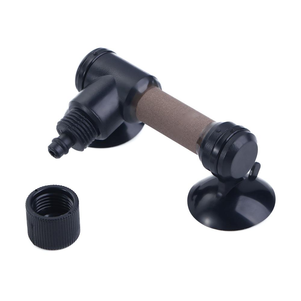 Carbon Plastic Atomizers Aquarium Refiner CO2 Diffuser Tessellator Atomizer Bubble Counter Air Oxygen Atomizer