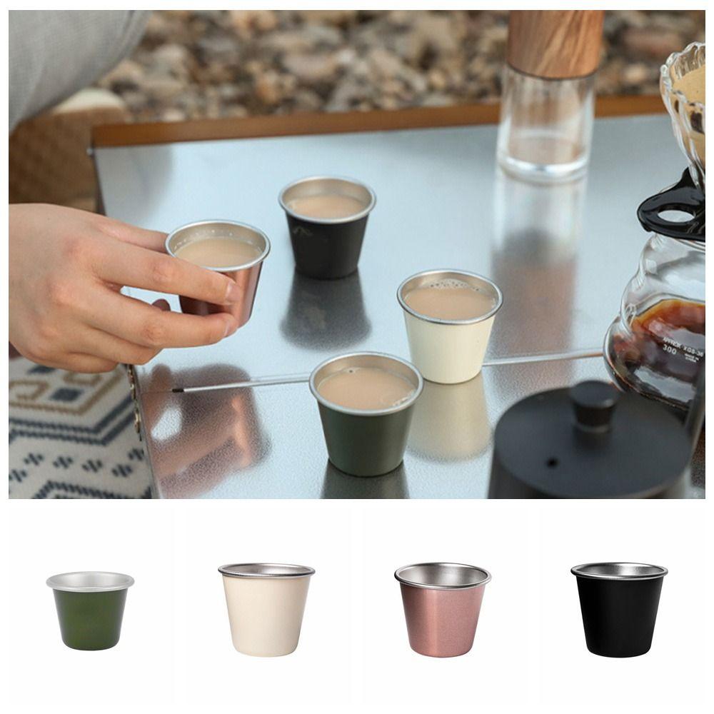 Anti-corrosion Camping Cups Wear-resistant Water Tea Mug Outdoor Coffee Cup  Camping