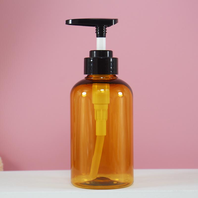 Премиальный флакон шампуня для домашних животных объемом 300 мл и флакон густого геля для душа объемом 500 мл для отелей высокого класса