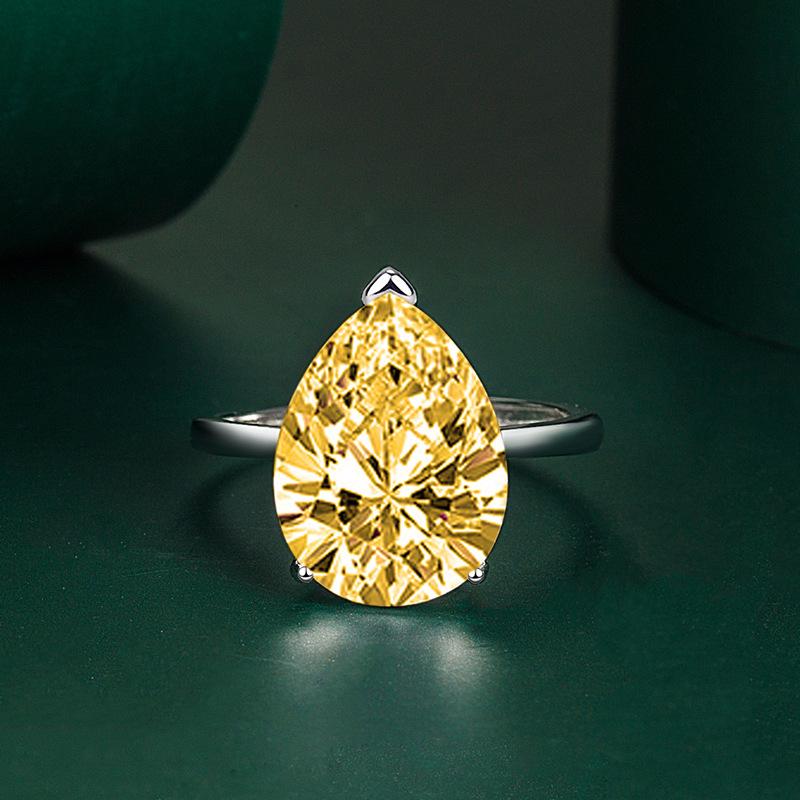 Sace Gems Классическое кольцо из медного сплава с цирконом, женские ювелирные изделия, свадебный подарок для вечеринки