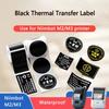 Niimbot M2/M3 Black Printing Paper Hardware Qualification Certificate Electrical Equipment Nameplate Label Self-adhesive Sticker