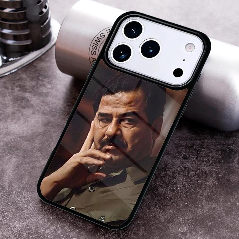 Модный чехол Саддам Хусейн Ирак Арабский чехол для телефона для iPhone 17 16 15 Pro Max Air 14 13 12 11 Plus Ударопрочный чехол