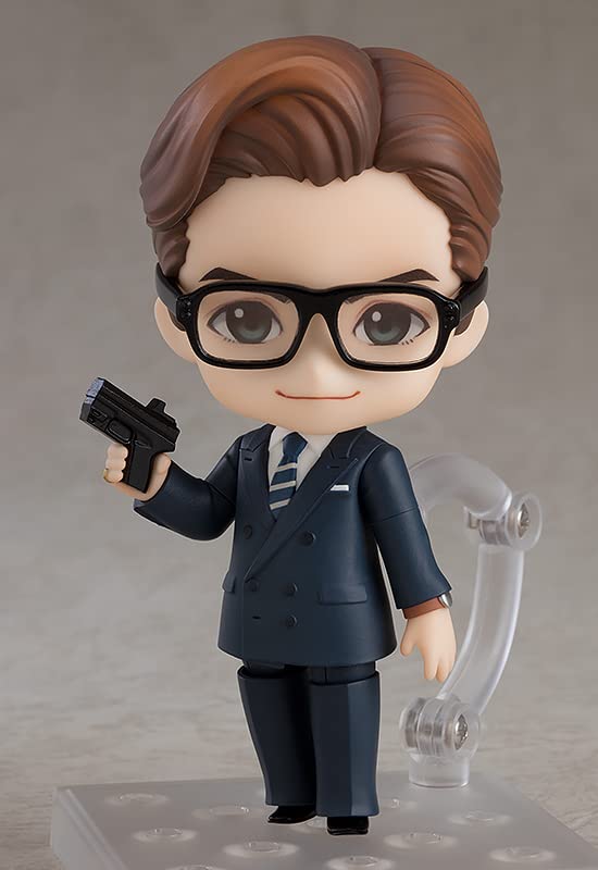 Nendoroid Kingsman Golden Circle Gary Eggsy Unwin Plastic Painted Movable Figure Non-Scale