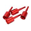 4 шт. RC Diff Cup Differential Joint Cup Aluminium Upgrade Part для Tamiya TT02 110 RC VehicleRed