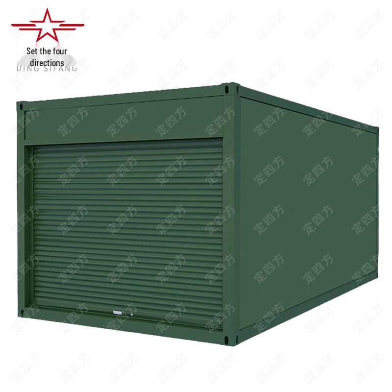 Manual Rolling Door Mobile Storage Container