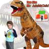 Adult/Kids Tyrannosaurus Inflatable Costume Waterproof Dinosaur Role-Playing Birthday Surprise Funny Party Apparel Child Gift