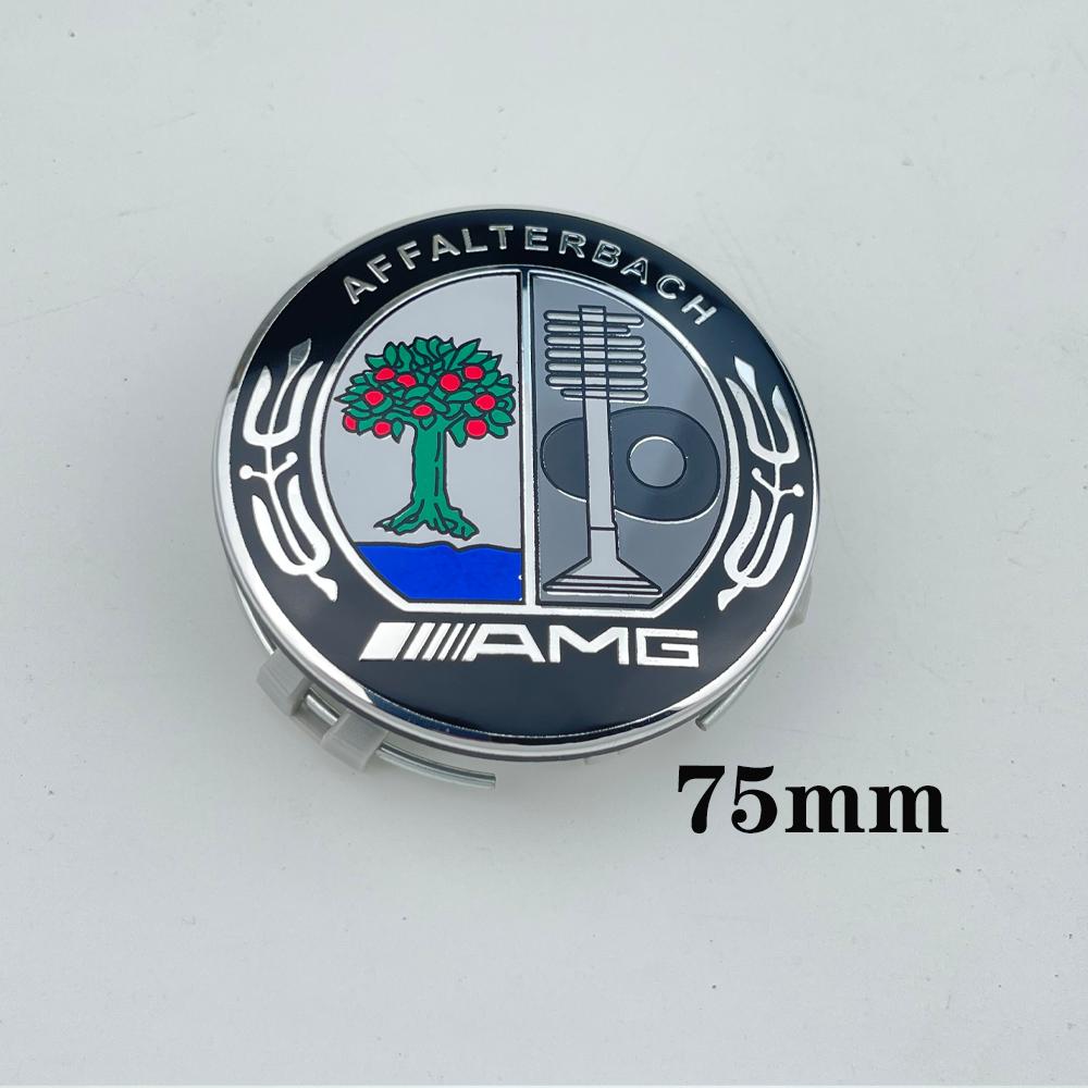 4Pcs For Mercedes Benz AMG C207 C218 A207 C117 CLA CLS E Class W212 S212 X166 W176 W205 75mm Car Wheel Center Logo Hub Cap