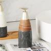 Европейская Мраморная Керамическая Бутылочка-Эмульсия для Ванной Комнаты Лосьон Гель для Душа Шампунь Антисептик для Рук Нажимная Бутылка Аксессуары для Ванной Комнаты