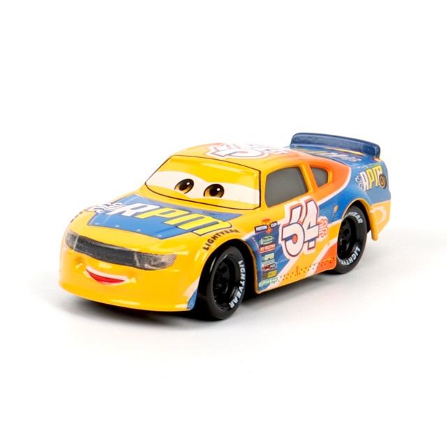 Нетоксичные Настоящие Игрушки Pixar Тачки Молния Маккуин Джексон Шторм Король Мэтр 1:55 Модель автомобиля из литого металлического сплава. Подарок для ребенка.