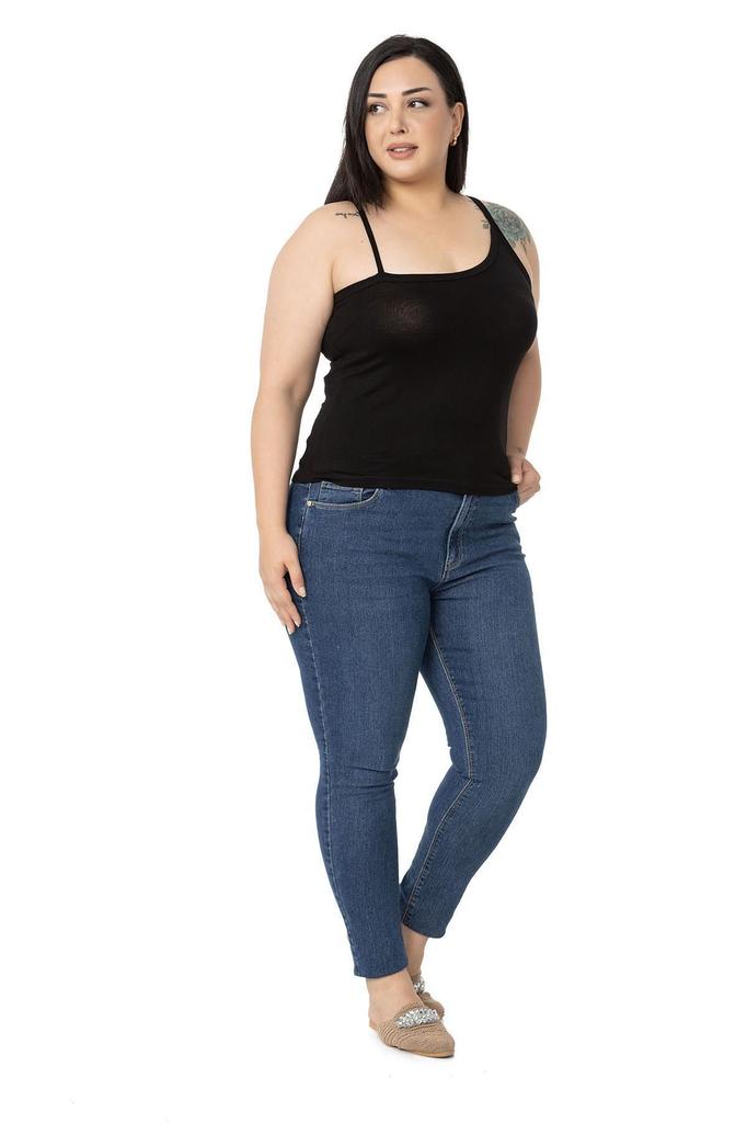 Женский стиль, боди больших размеров, асимметричный ремешок больших размеров, вискозное черное боди