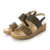 Ing Sandals IGKK44200 Khaki Small Women's