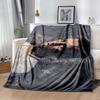 Football Player Celebration Blanket Ultra-Soft Great for Bed Seaside Chair Four Seasons Universal Modern Gifts For Family Or Friends
