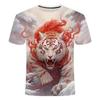 3D Digital Printing Pattern Short Sleeve Men's and Women's Casual Street T-shirt