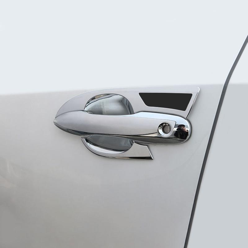 Для Toyota Corolla Cross XG10 2021 2022 2023 2024 Гибридная ABS карбоновая дверная ручка автомобиля Чаша Защитная накладка Наклейки на чехол
