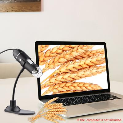 1000X USB портативный цифровой электронный микроскоп портативная мини-лупа с подставкой для ноутбука