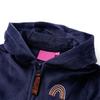 Kids  Hooded Jacket Navy Blue 116