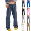 Women’s Wide Leg Sweatpants High Waisted Baggy Flared Pants Drawstring Athletic Joggers