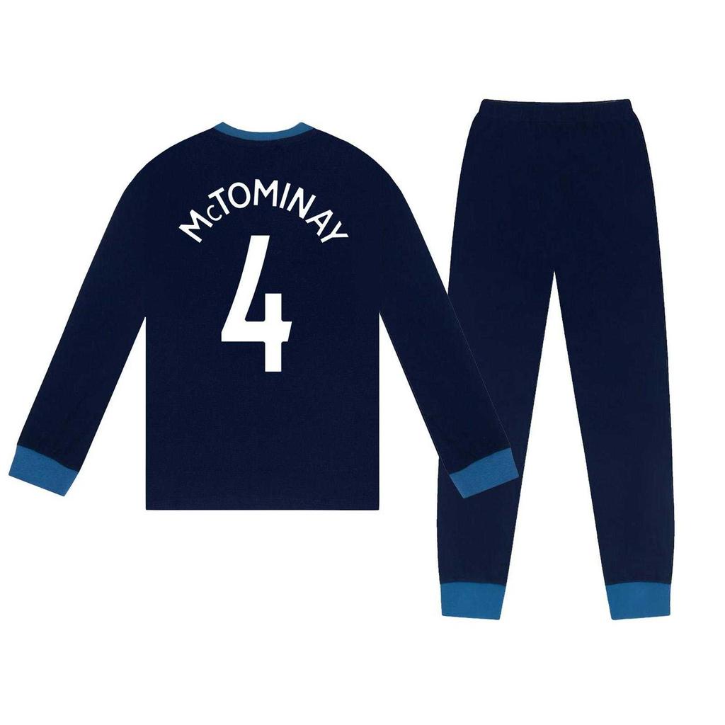 Scottish FA Boys McTominay 4 Sublimation Long Pyjama Set