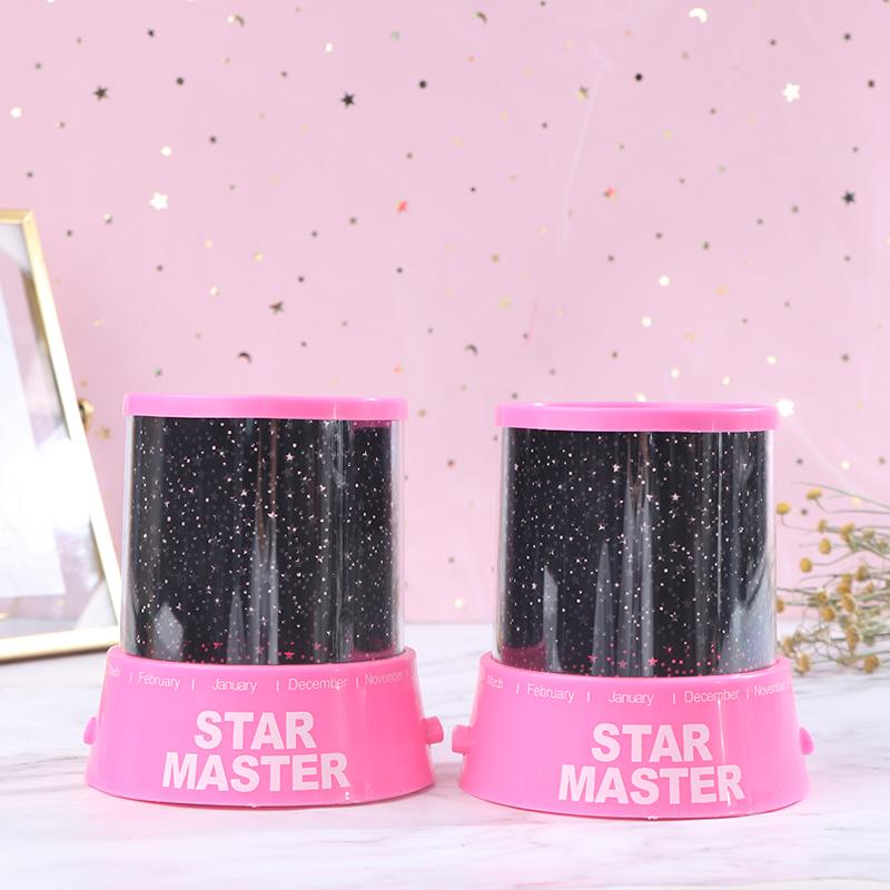 1шт светодиодный ночник проектор звездное небо звезда луна детский сон красочная лампа