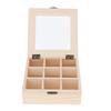 Multigrid Wooden Jewelry Case Organizer Necklace Earrings Storage Box