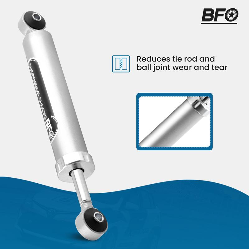 Dual Steering Stabilizer Damper Kit 2''-6'' LIFTs for Jeep Wrangler JK 2007-2017