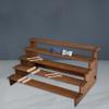 5 Tier Wooden Display Stand, Multipurpose Cupcake Serving Staircase for Kitchen Counter