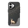 Lightweight Zero‑Feel Lyocell‑Fiber Water‑Adhesive Magnetic Phone Case, Frosted Twill‑Texture Slim Protective Cover For iPhone 16