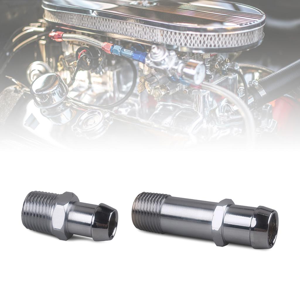 Комплект фитингов шланга отопителя 3/4" водяной насос 5/8" впускной для SBC BBC Chevy аксессуары для шланга отопителя автомобиля