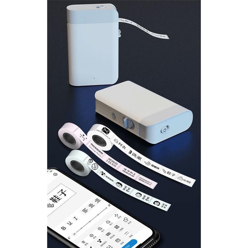 Портативный Bluetooth принтер для этикеток, Термопринтер, для офиса и дома