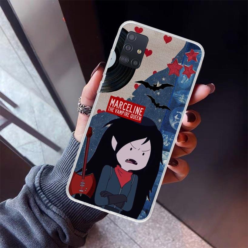 Adventure Marceline Jujuba Phone Case For Samsung Galaxy A12 A52S A42 A32 A22 A51 A50 Note 20 Ultra 10 S10 Plus A71 A70 A31 A30