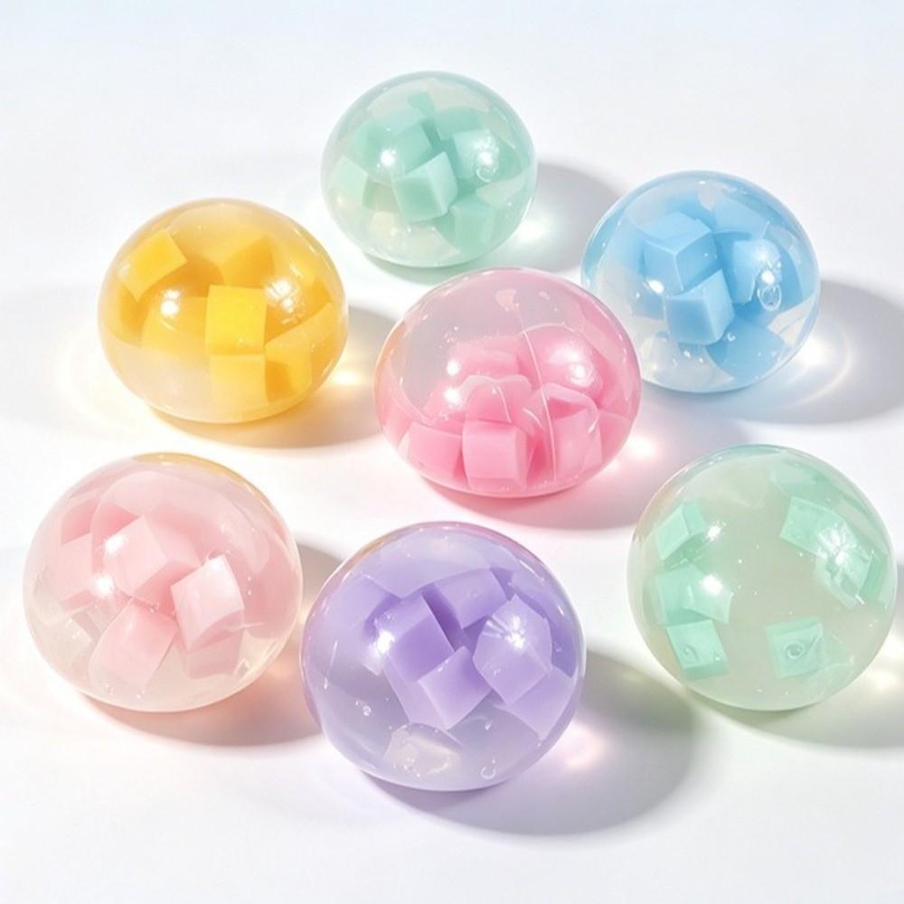 Slow Rising Sensory Squeeze Toy Soft Squishy Toy Ball Crunch Snowball Squishy Toy Gifts