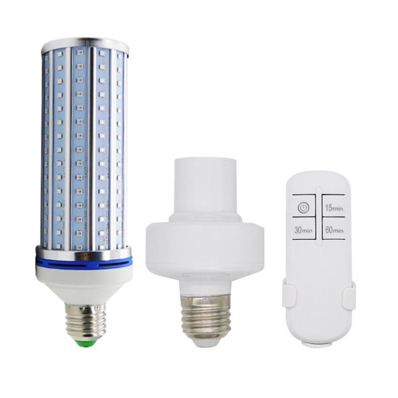 60 Вт Ультрафиолетовый кукурузный светильник с пультом дистанционного управления и таймером