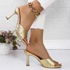 Summer New High Heel Slippery Cat Heel High Heel Shoes French Women's Outwear Half Slippers
