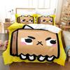 3D Аниме Игра Toca Bocas Комплект постельного белья King Twin Double Детский комплект постельного белья из микрофибры или полиэстера Пододеяльник Комплект домашнего текстиля