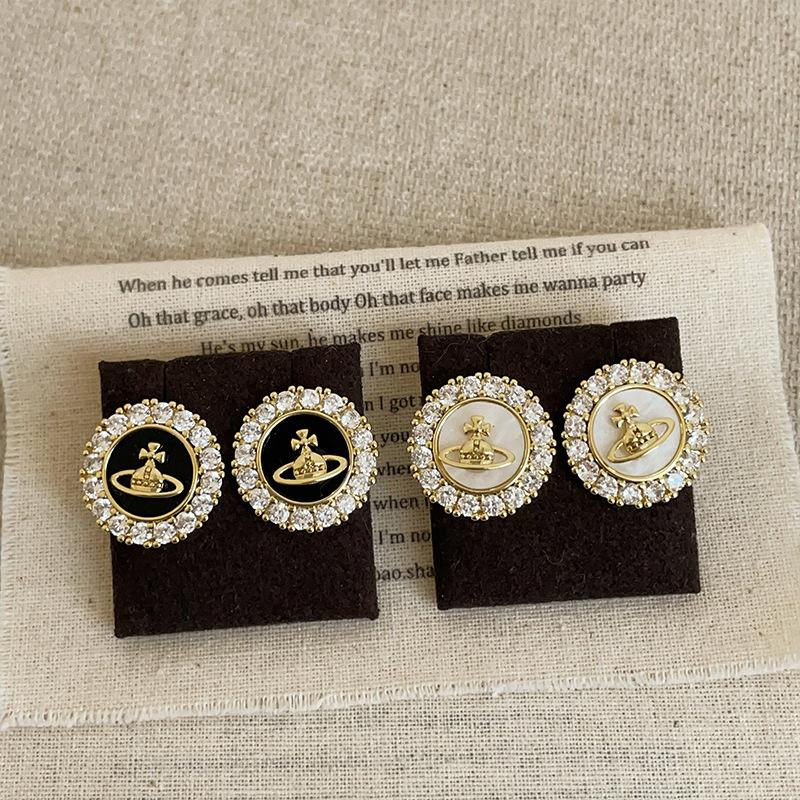 Дизайнерские серьги-гвоздики с каплями масла и планеты Циркония, круглые серьги-гвоздики для женщин, уникальные, индивидуальные, модные, темпераментные, универсальные серьги