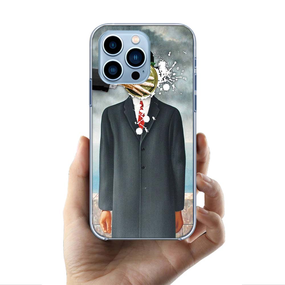Rene Magritte Cases Phone Case For Iphone 17E 16E 17 Air 16 Pro Max 15 Pro 14 Plus 11 13 12 Mini Cover Cases Compatible with Sui