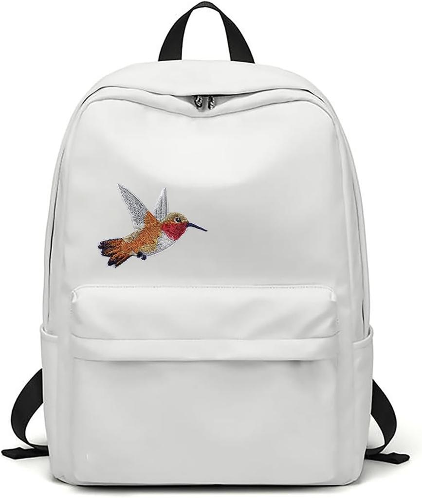 1 пара вышитых нашивок с колибри, аппликация, нашивка для одежды, украшение