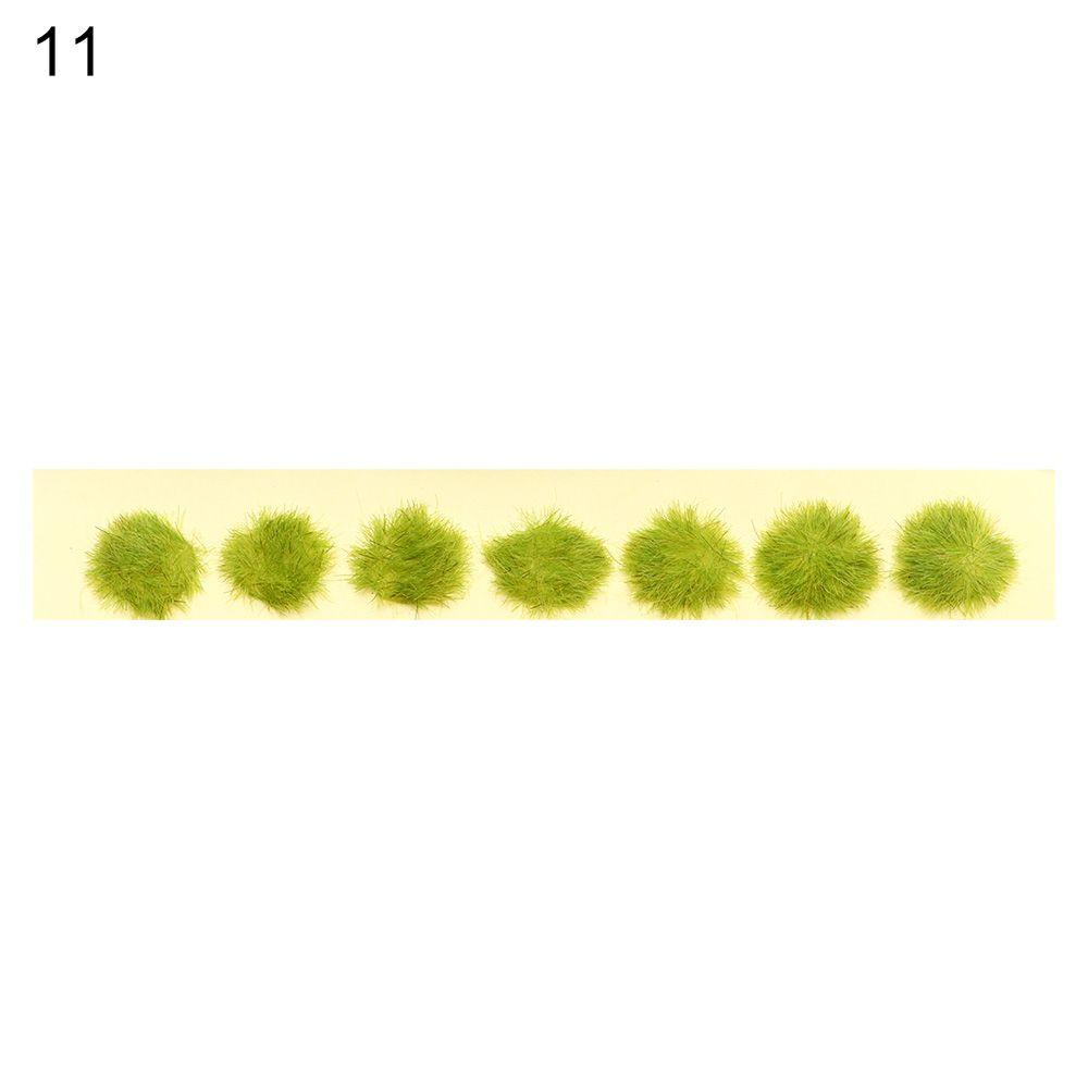 Песочный стол, статический пейзаж, модель, миниатюрный садовый декор, пучки травы, пейзаж, военная игра, цветочный кластер